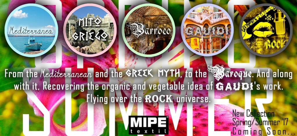 spring summer collection textile of Mipe Textil
